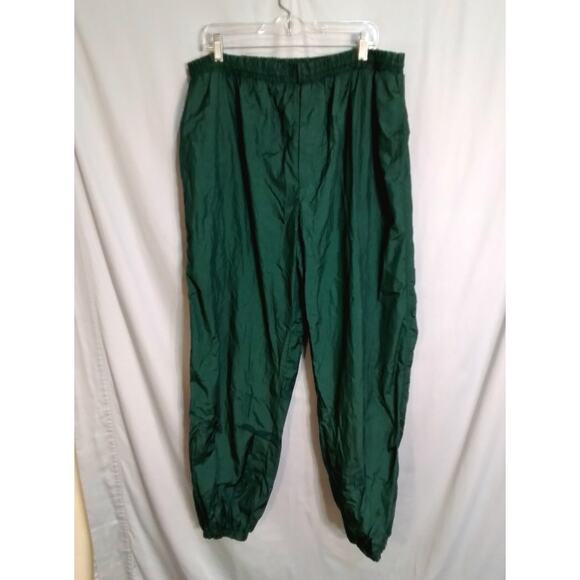 Thomas E Wilson vintage warm up / track suit green and burgundy - Picture 8 of 11